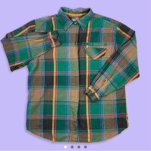 Vintage 70s/80s plaid shirt